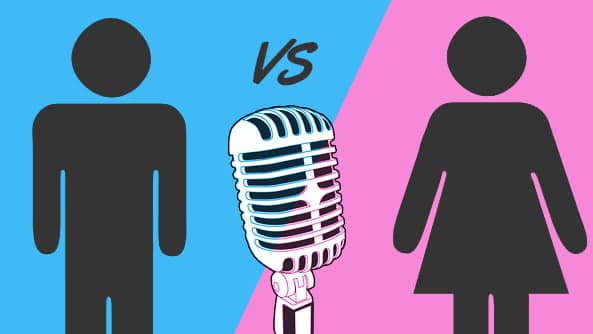 Male vs Female Voice over Talent
